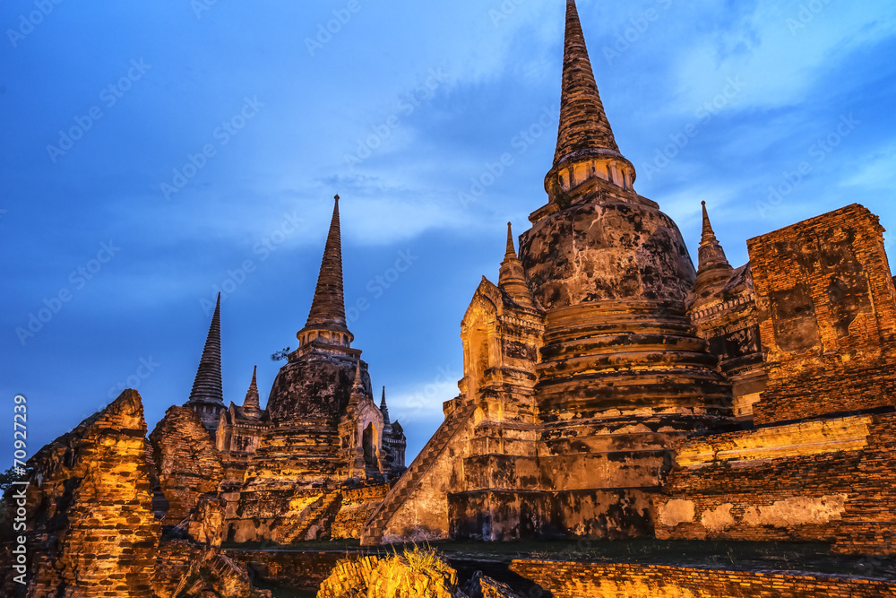 Wat Phra Sri Sanphet in Ayutthaya