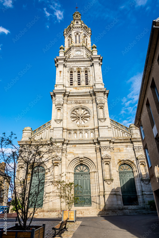 Fototapeta premium Basilica Saint-Gervais in Avranches