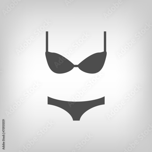 Grey lingerie