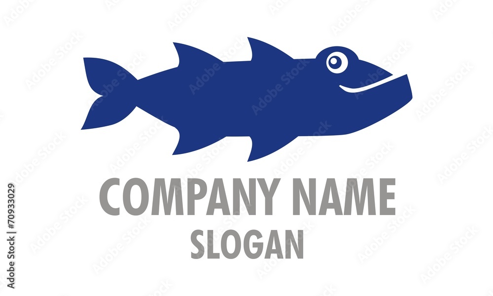 Obraz premium Fish Logo