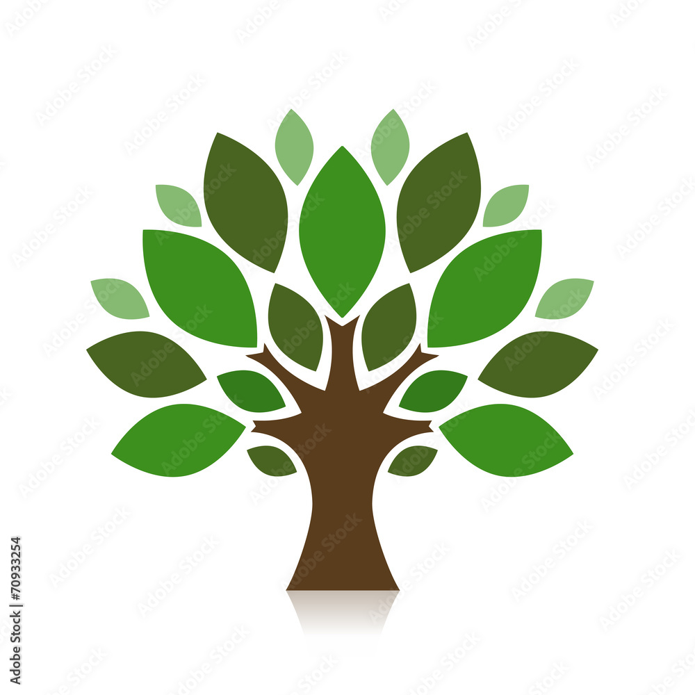 Obraz premium Art tree for your design