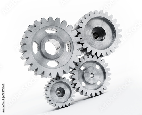 Gears isolated