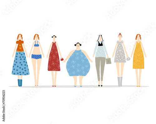 Hen party with girls for your design