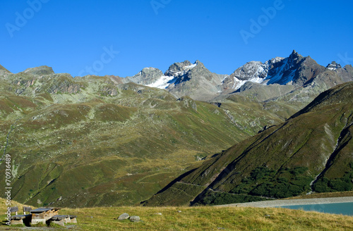 Silvretta-Stausee - Alpen photo