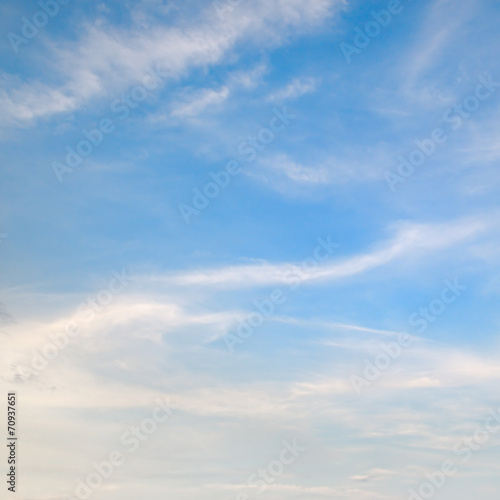 clouds in the blue sky © alinamd