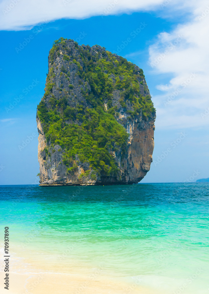 Fototapeta premium Sunny Waters Idyllic Seascape