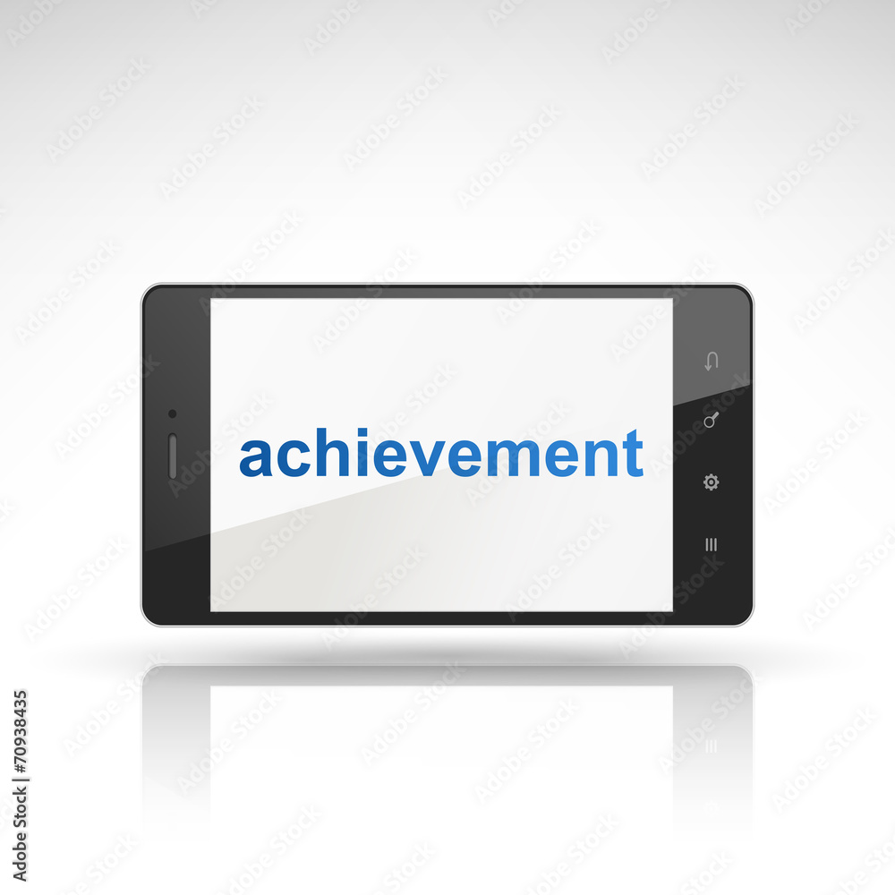 achievement word on mobile phone achievement word on mobile phone