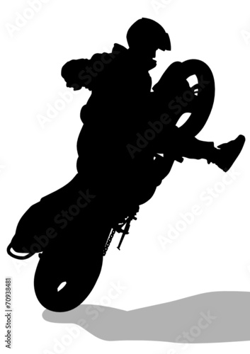 Stunts moto