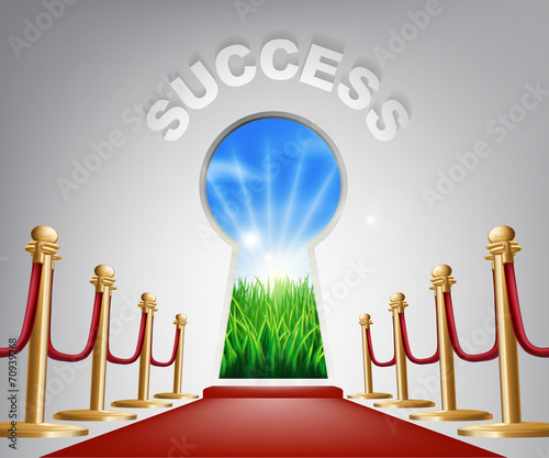 Success conceptual illustra...