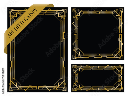 art deco gatsby backgrounds
