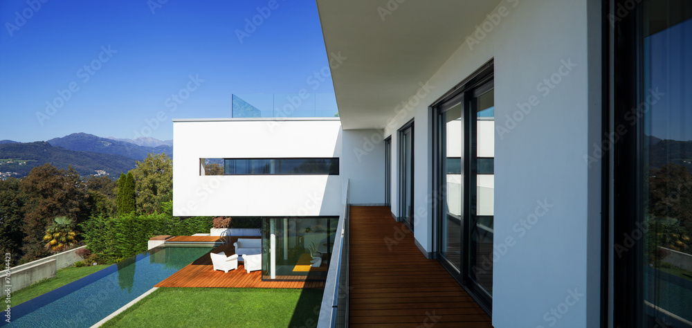 Modern house, with pool Modern house, with pool