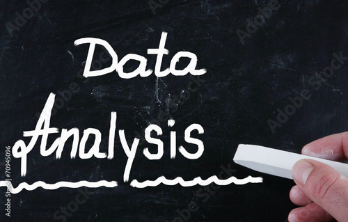 data analysis concept
