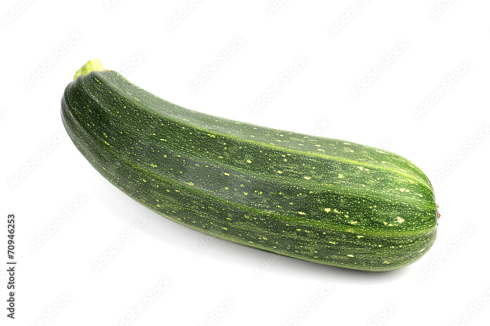 fresh zucchini isolated on a white background fresh zucchini isolated on a white background