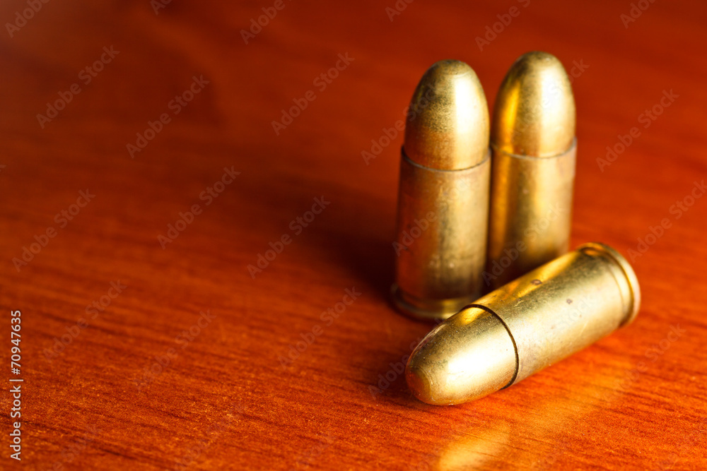 Set of bullets