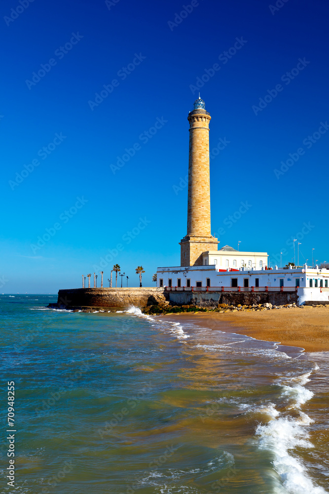 Fototapeta premium Lighthouse of Chipiona, Cadiz