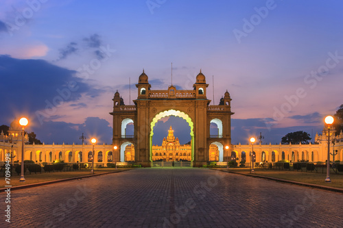 Mysore Palace, India photo