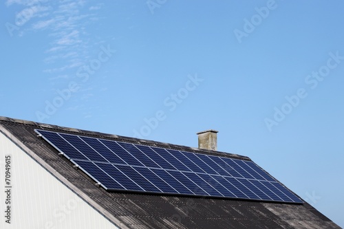 Wallpaper Mural Solar panels on a roof Torontodigital.ca