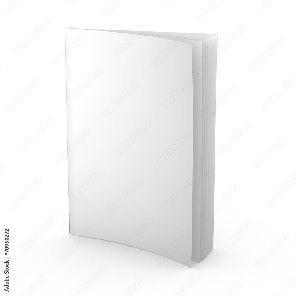 empty magazine, newspaper, leaflet or any publication isolated empty magazine, newspaper, leaflet or any publication isolated