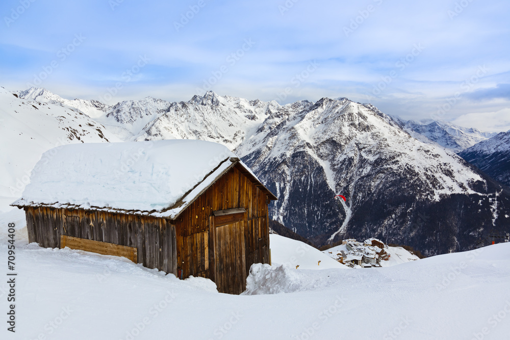 House at mountains - ski resort Solden Austria
