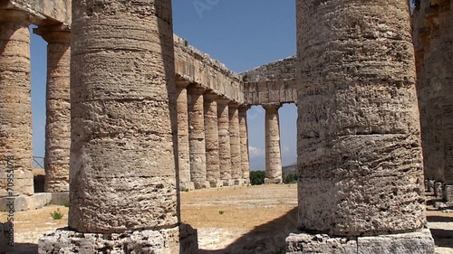 Doric temple of Segesta. Sicily photo