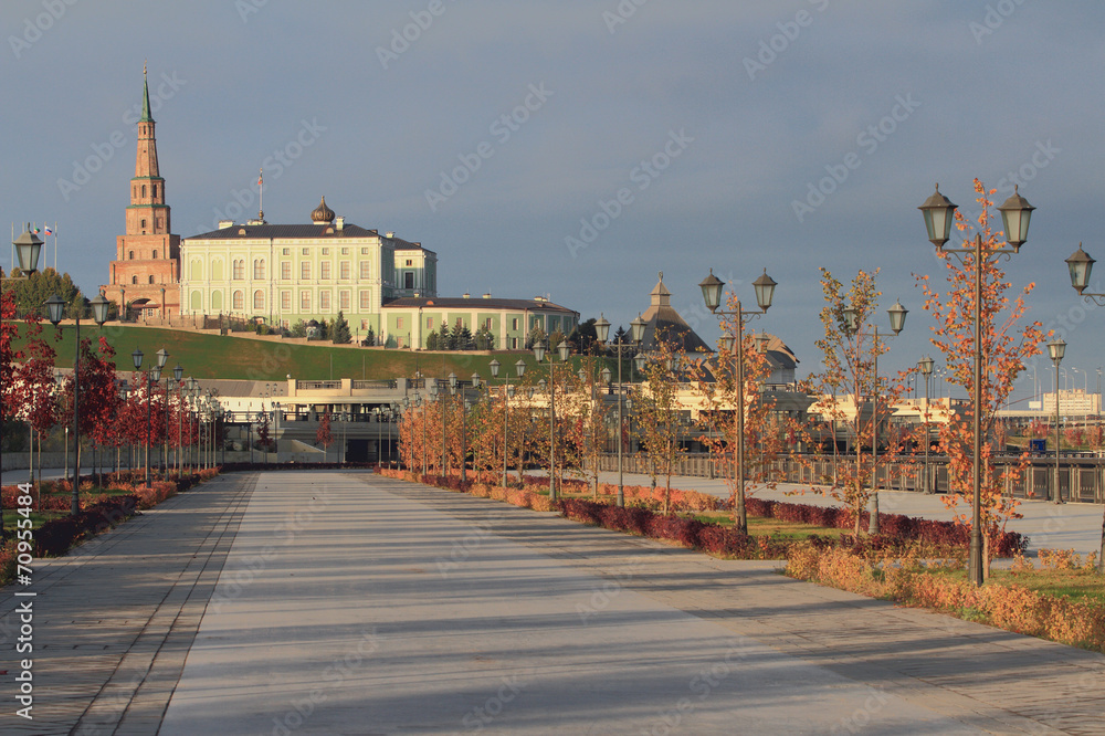 Obraz premium New Embankment in Kazan