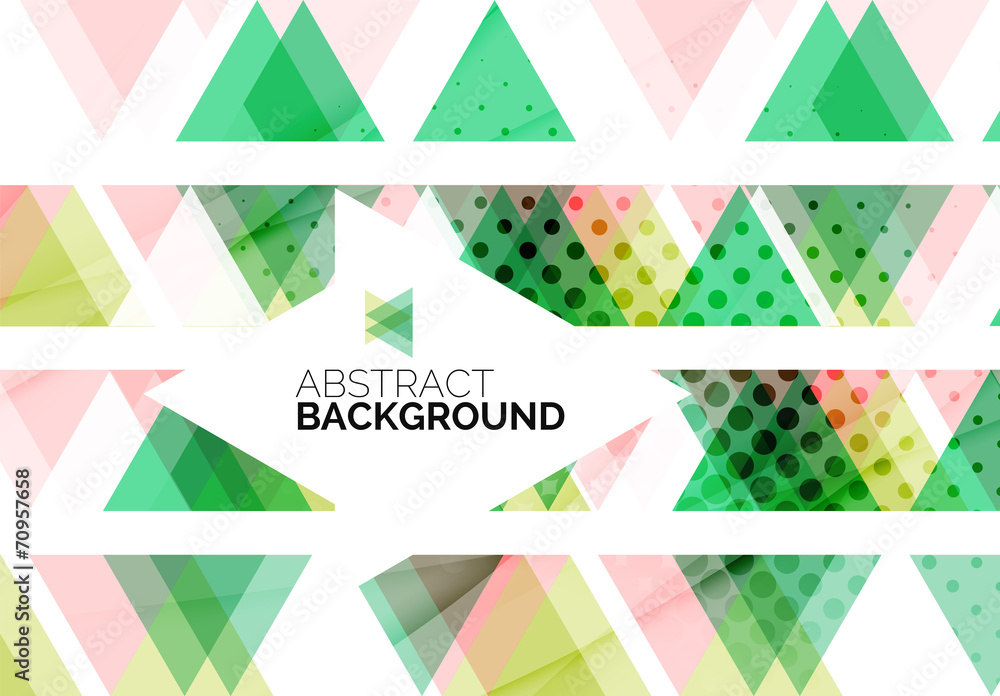 Triangles, geometric clean abstract background Triangles, geometric clean abstract background