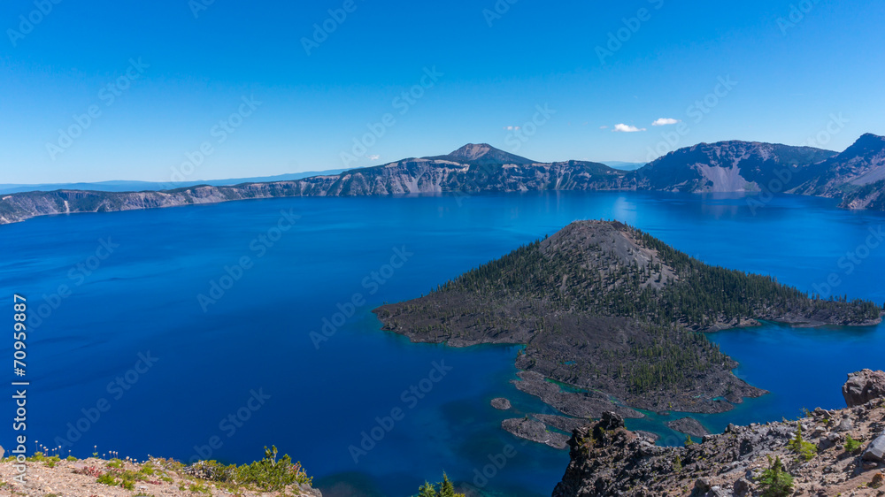 Fototapeta premium Crater lake