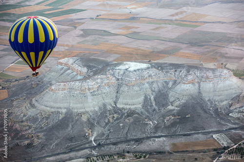 Cappadocia, Turkey. The flight with the balloon at sunrise