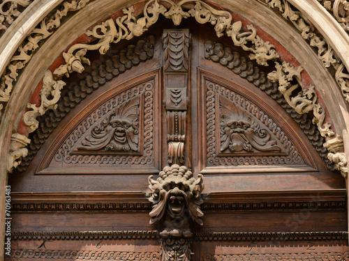 Prague old town door