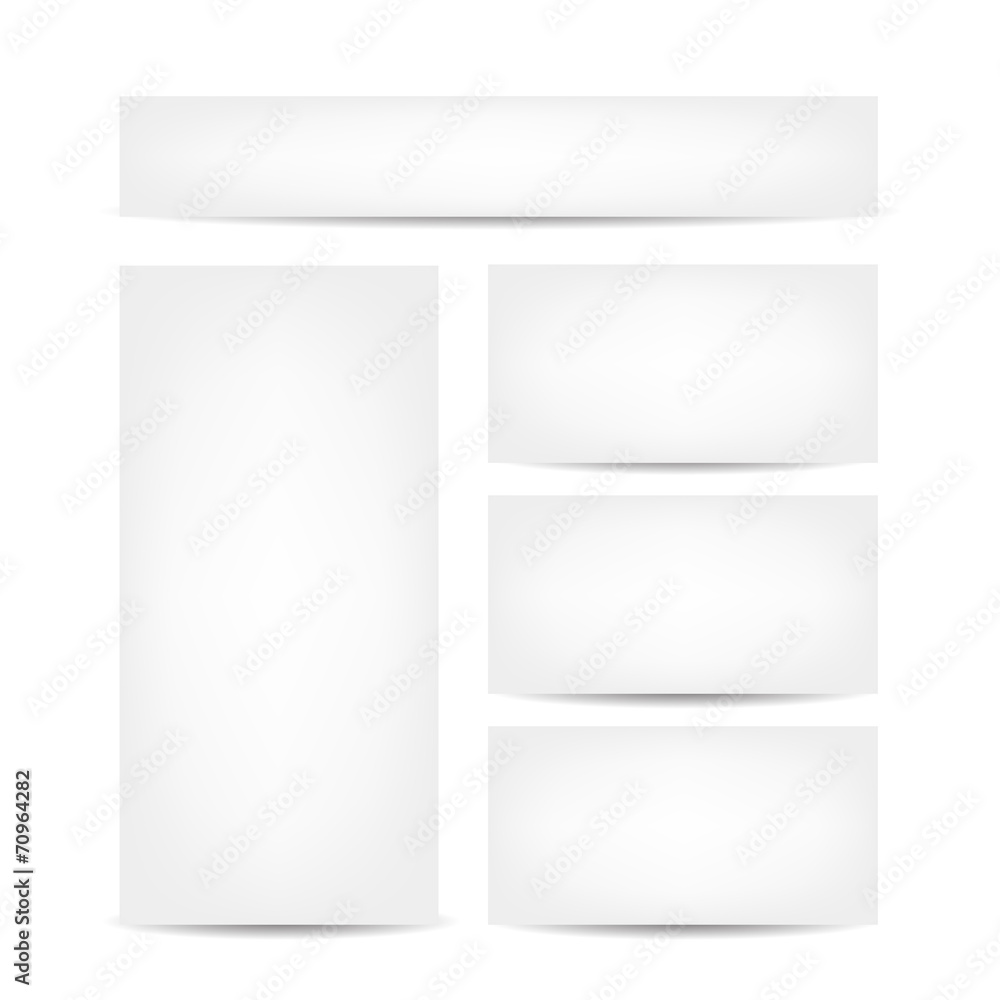 Set of abstract business cards template empty Set of abstract business cards template empty