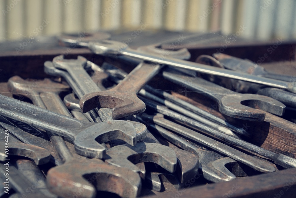 Fototapeta premium Wrench also called spanner