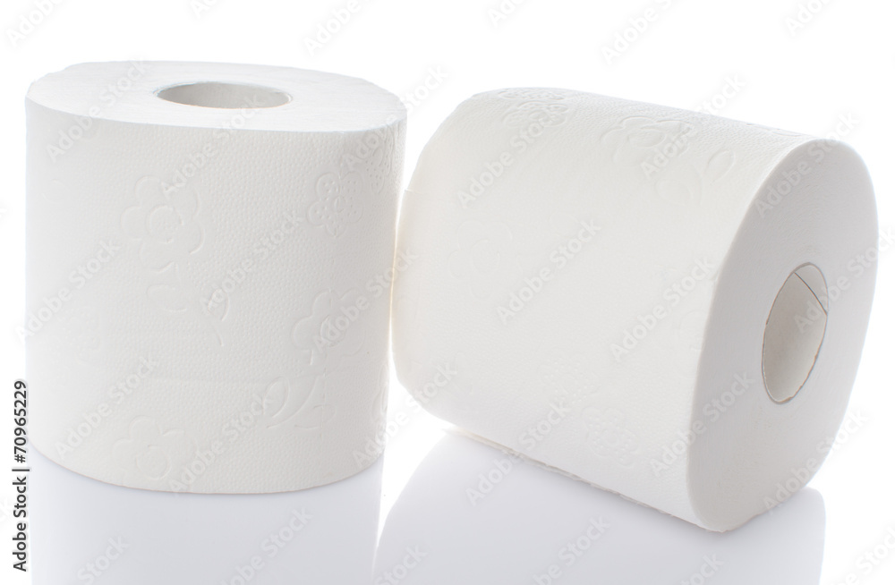 Rolls of toilet paper Rolls of toilet paper
