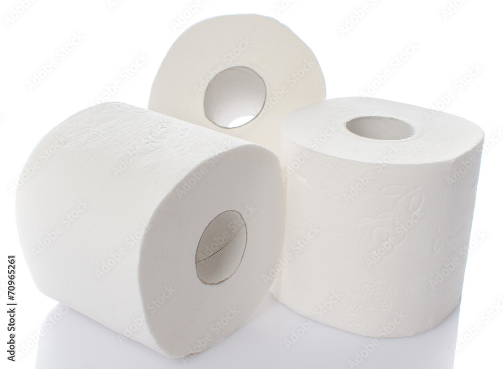 Rolls of toilet paper Rolls of toilet paper