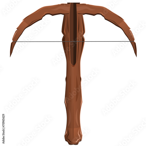 crossbow, vector illustration