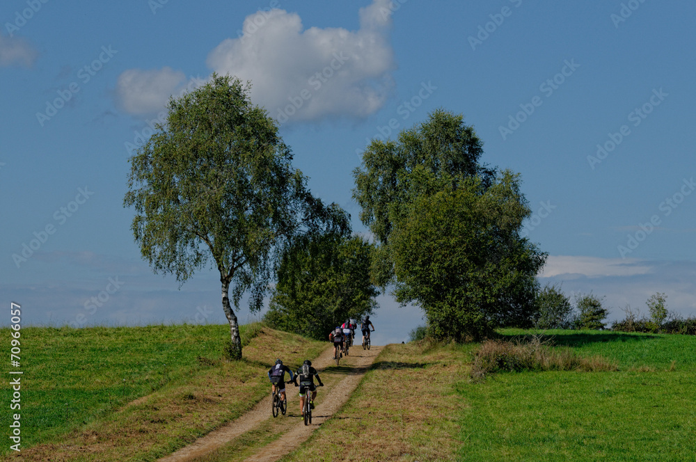 Randonnée VTT dans le Parc des Volcans Randonnée VTT dans le Parc des Volcans