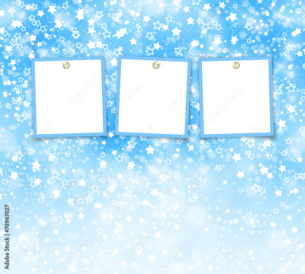 Greeting card with frame on a beautiful background with bokeh ef Greeting card with frame on a beautiful background with bokeh ef