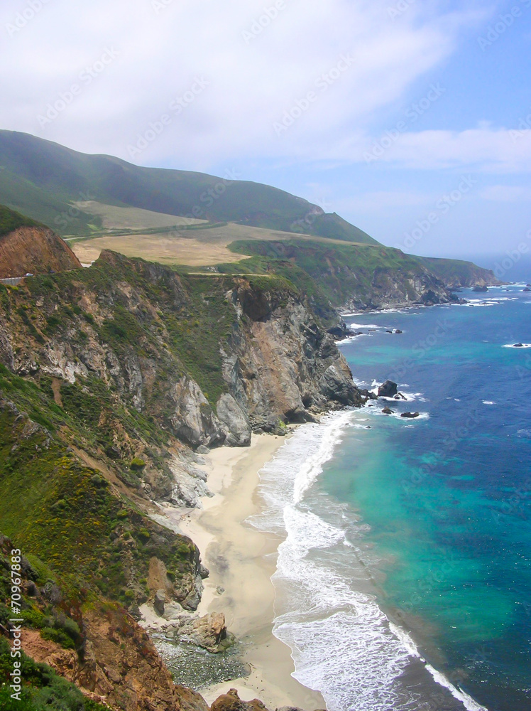 Pacific Coast cliff