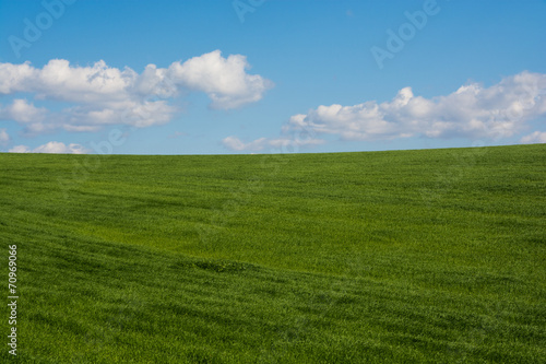 草原と青空 © kinpouge