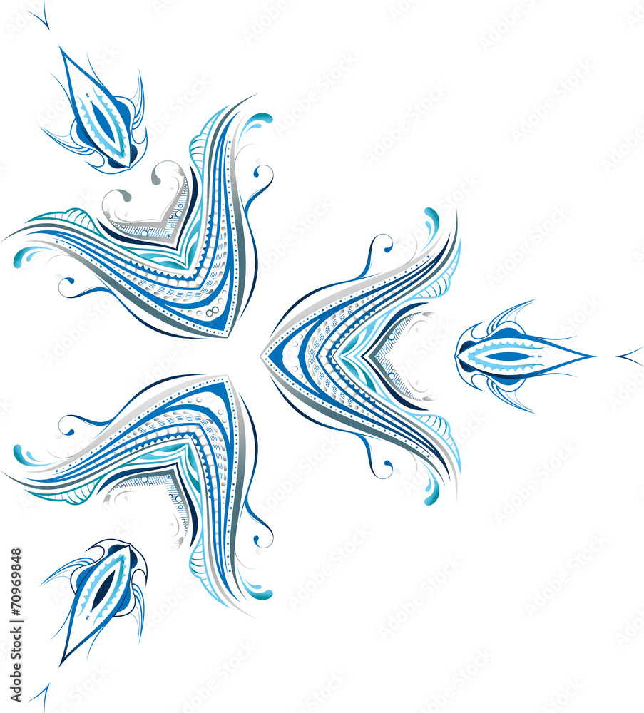 Obraz premium Blue410