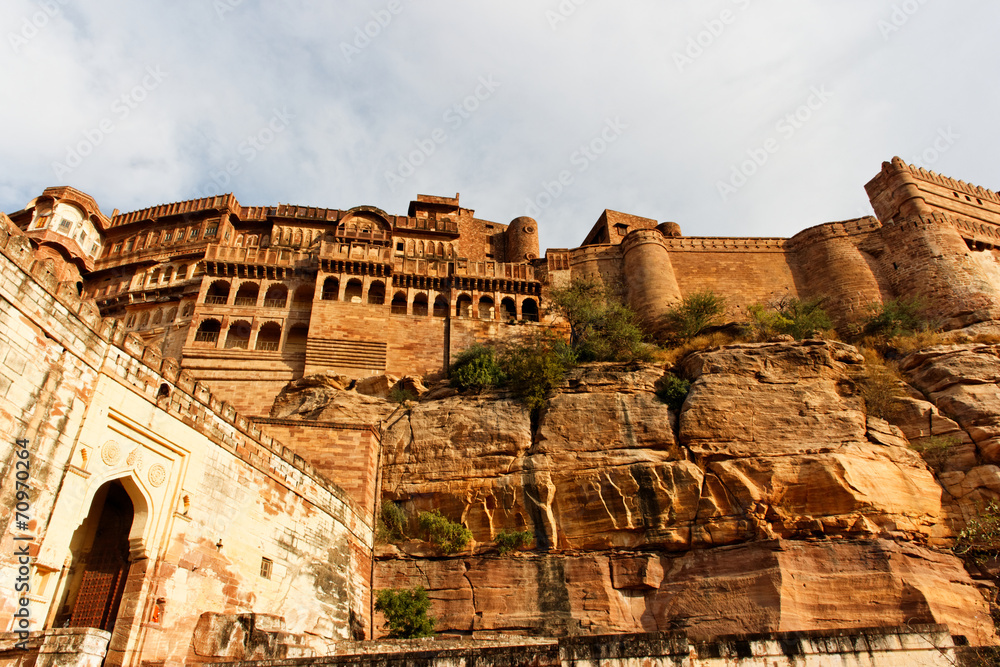 Fort de Jodhpur, Rajasthan, Inde, Asie