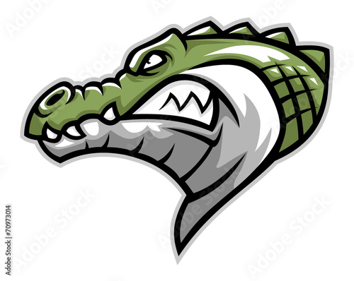 crocodile head side