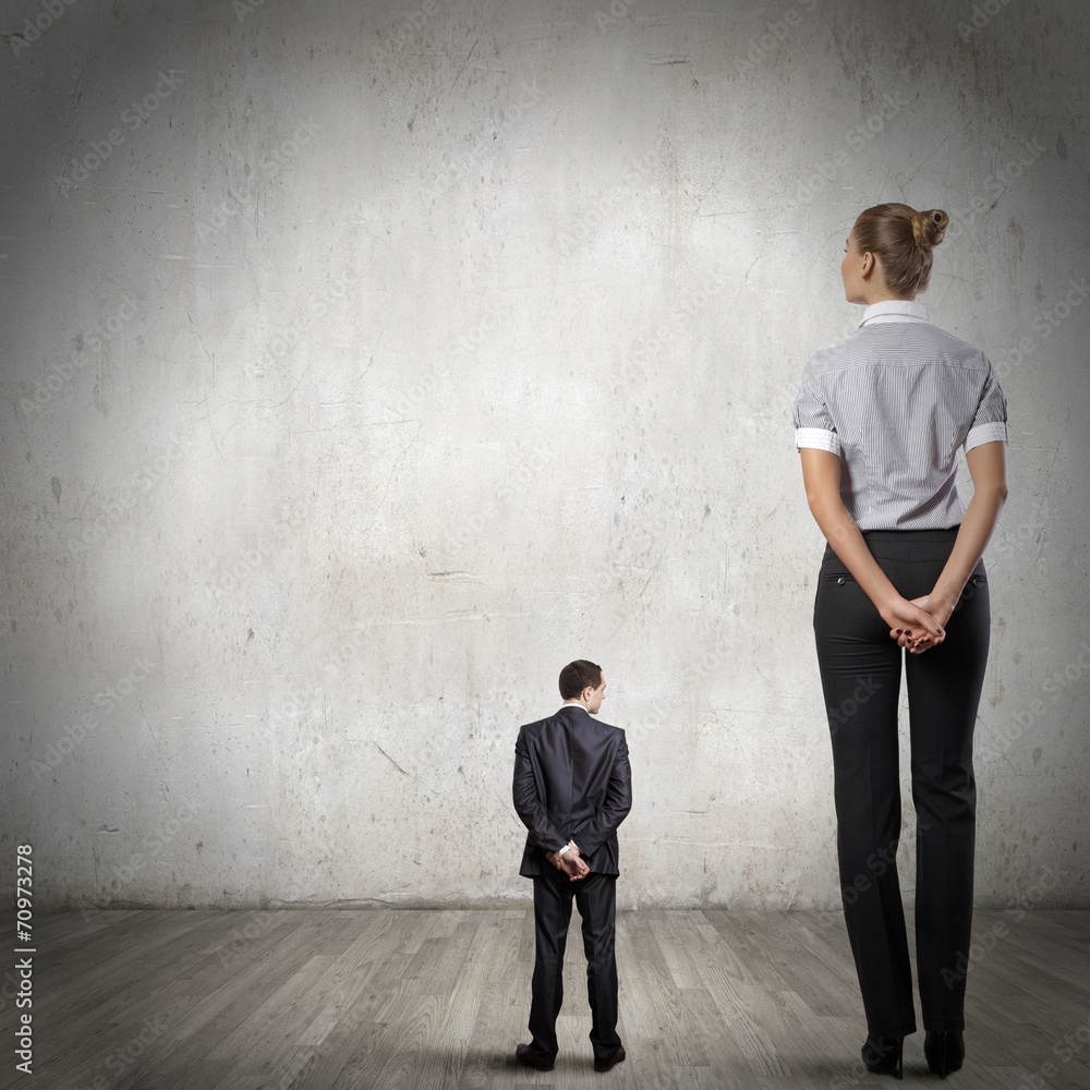 Fototapeta premium Subordination concept