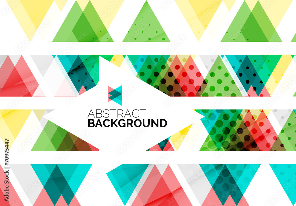 Triangles, geometric clean abstract background Triangles, geometric clean abstract background