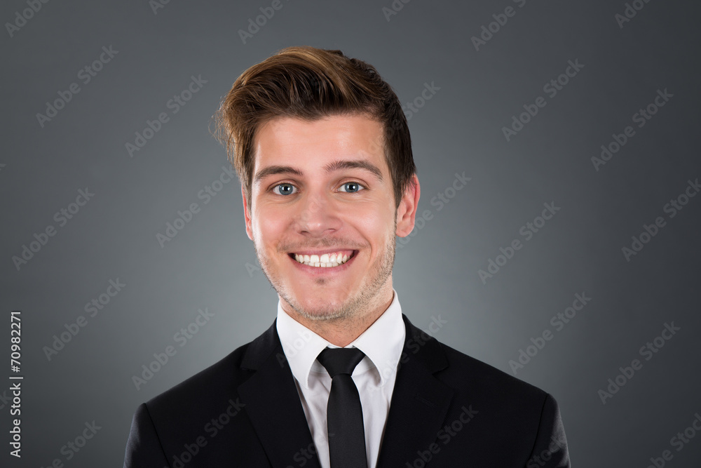 Portrait Of Confident Young Businessman Portrait Of Confident Young Businessman