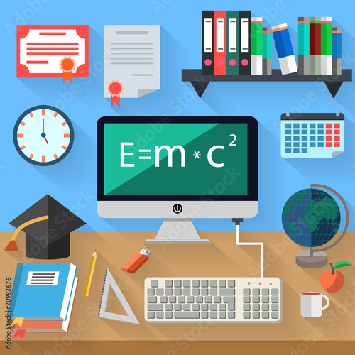 concept of distance learning and online education