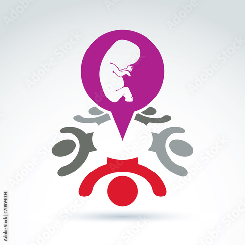Vector illustration of a re...