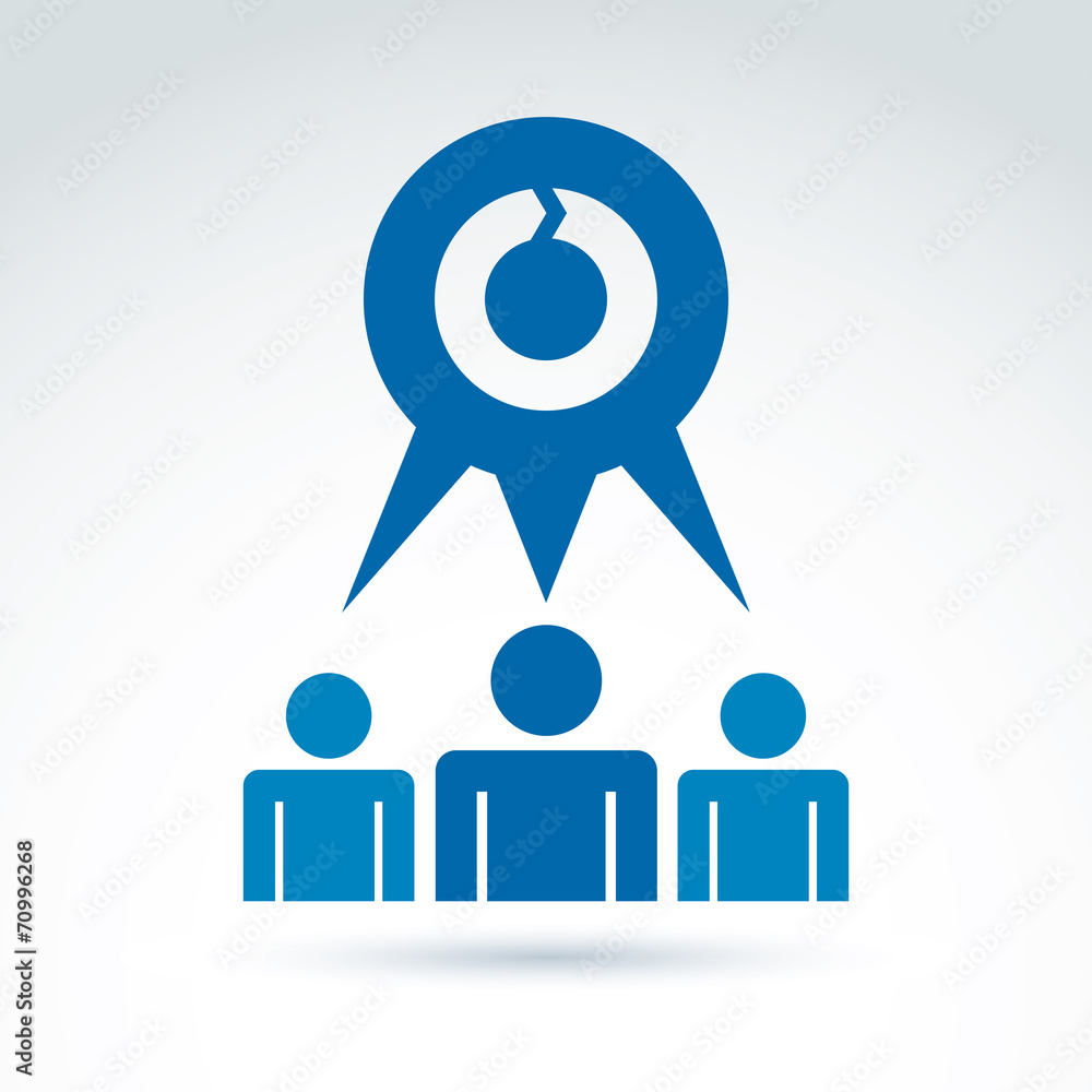Information exchange theme icon, vector conceptual unusual symbo Information exchange theme icon, vector conceptual unusual symbo