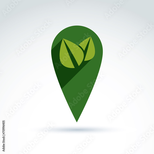 Ecology vector icon for nat...