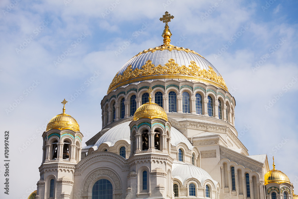 Orthodox Naval cathedral of St. Nicholas. Built in 1903-1913, th