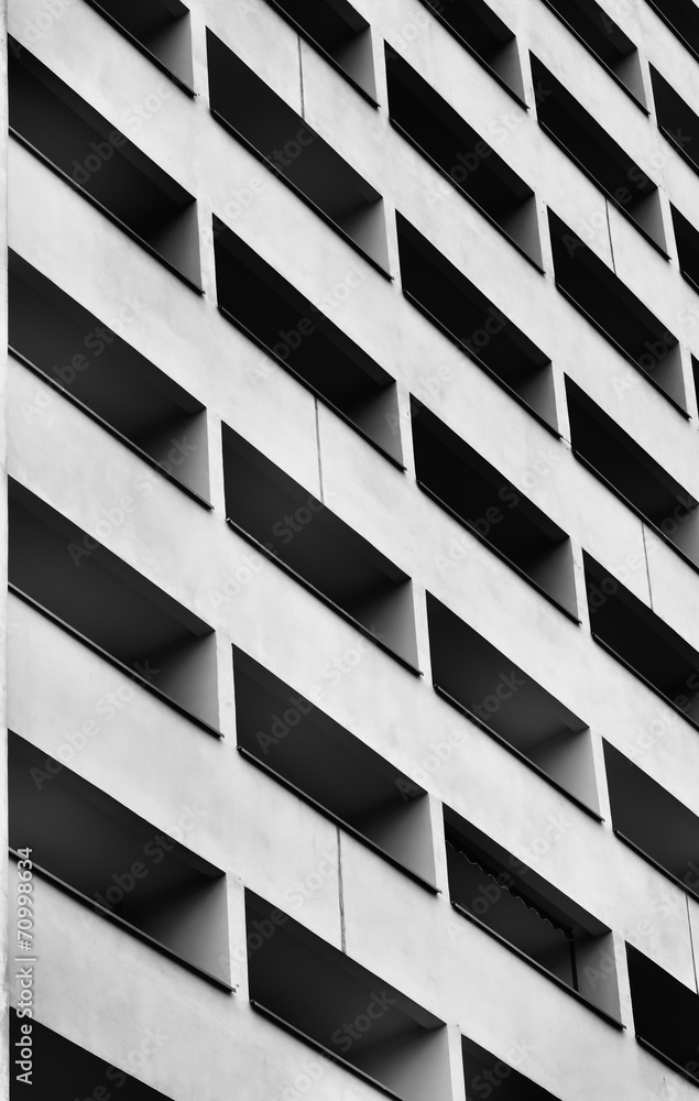 Fassade eines Hauses Fassade eines Hauses